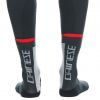 Dainese THERMO MID kompresní ponožky černé/červené vel.42-44